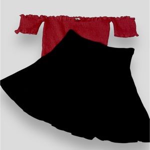 ABERCROMBIE & FITCH Skater Skirt